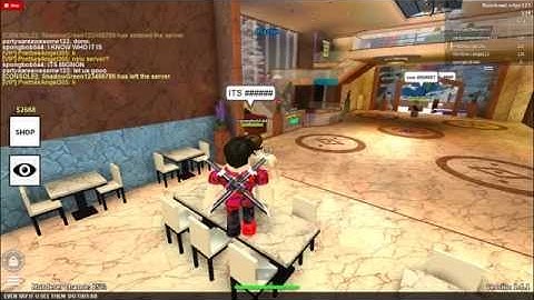 Hacker on Twisted Murderer - ROBLOX