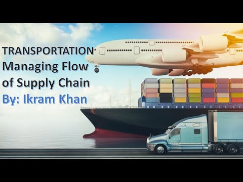 TRANSPORTATION-Managing Flow of Supply Chain