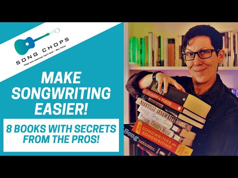 MAKE SONGWRITING EASIER - 8 Books With Secrets From The Pros