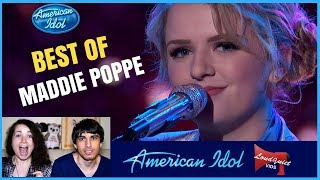 Video thumbnail of "Top 5 BEST Maddie Poppe Performances | American Idol 2018 Reaction"