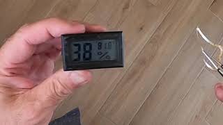 Glowforge Temperature &amp; Humidity Meter