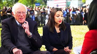 Reporter Tries Identity Politics on Bernie & AOC; Fails