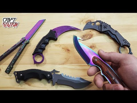 Ножи из CS:GO и не только...
