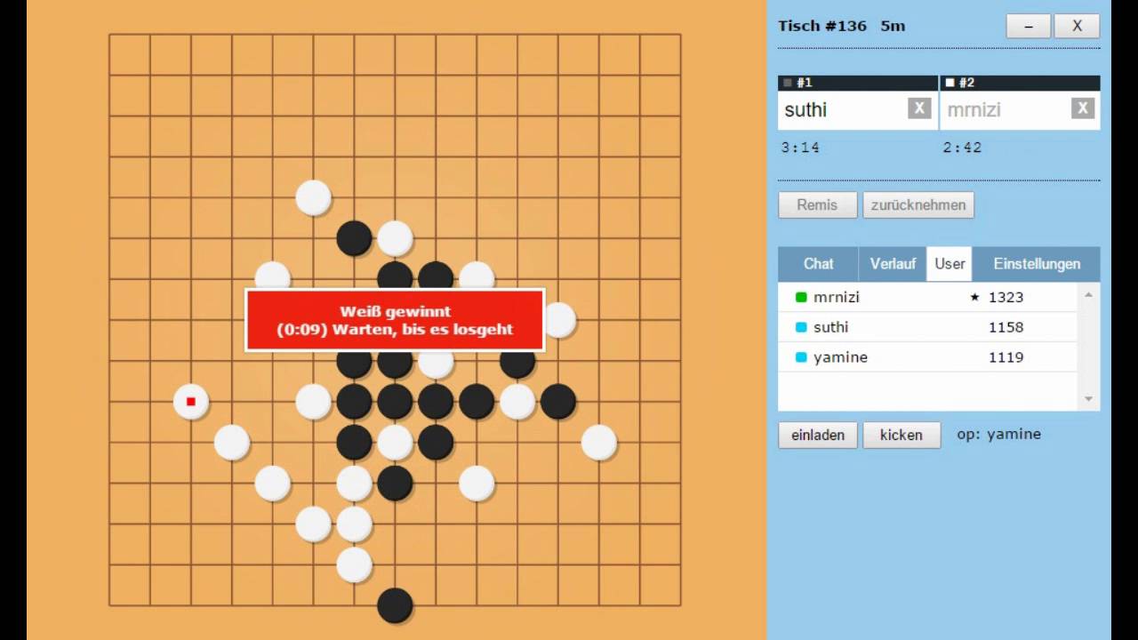(Gomoku) Online #1 Suthi : MrNizi
