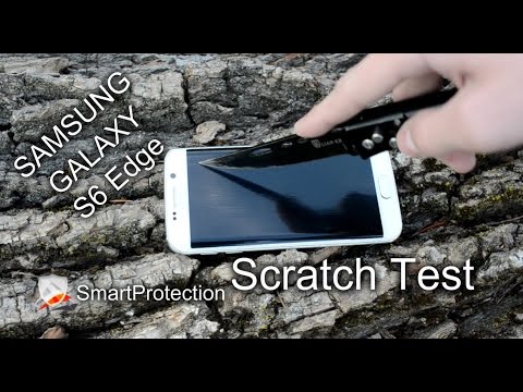 Samsung Galaxy S6 Edge - (SmartProtection) Scratch Test