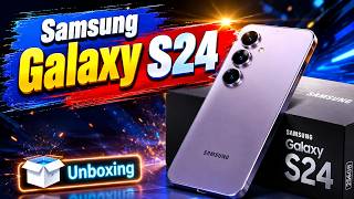 Samsung Galaxy S24 Unboxing 🔥 First Look, Design, Camera & Features!