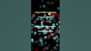 Thumbnail of Ngiyakuthanda - Instrumental with lyrics | Karaoke