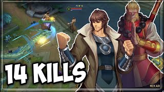 Heroes Evolved X Rakshasa Street - Beiluo Shimen Build | Ranked Gameplay | New Hero