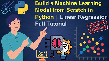 Build a Machine Learning Model from Scratch in Python | Linear Regression Full Tutorial