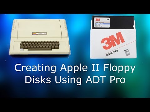 How to Create Floppy Disks for the Apple II Using ADT Pro