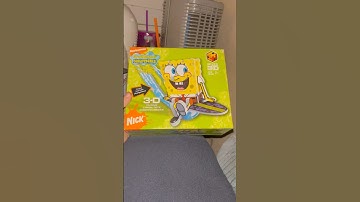 SpongeBob 3D Puzzle #spongebob #spongebobsquarepants #nickelodeon #shorts #puzzle #3d #nostalgia