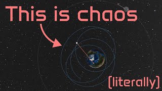 I fixed the orbital trajectories in my space golf game