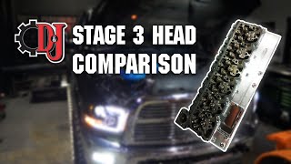 D&J Stage 3 Head VS Stock Head Comparison