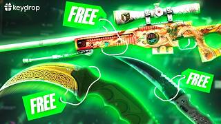 ALL SECTION WIN TACTIC! ON KEYDROP!(Keydrop Promo Code 2025)