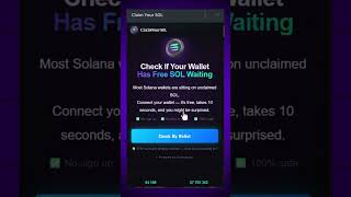 Claim FREE SOL Now 🔥 #memecoin #crypto #bitcoin #solana #shorts