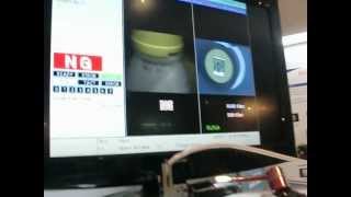 Code inspection Panasonic machine vision PV200