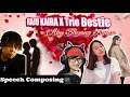 Cinta tapi malu  raju kaira x trio bestie  aku sayang kamu speech composing