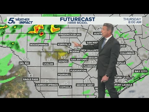 Another cold front brings cooler temps, chance for storms this week ...