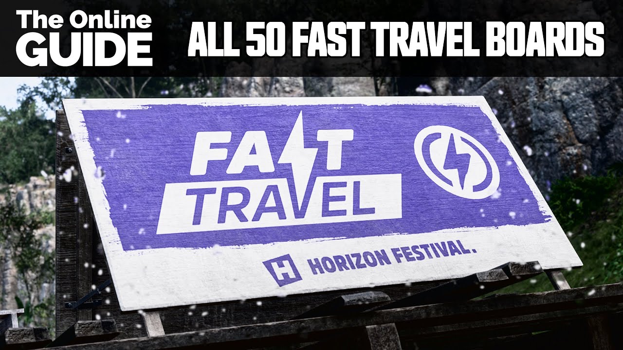 all fast travel boards horizon 5