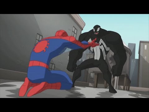 Spectacular Spider-Man (2008) Spider-Man vs Venom parade fight (3/3) -  YouTube