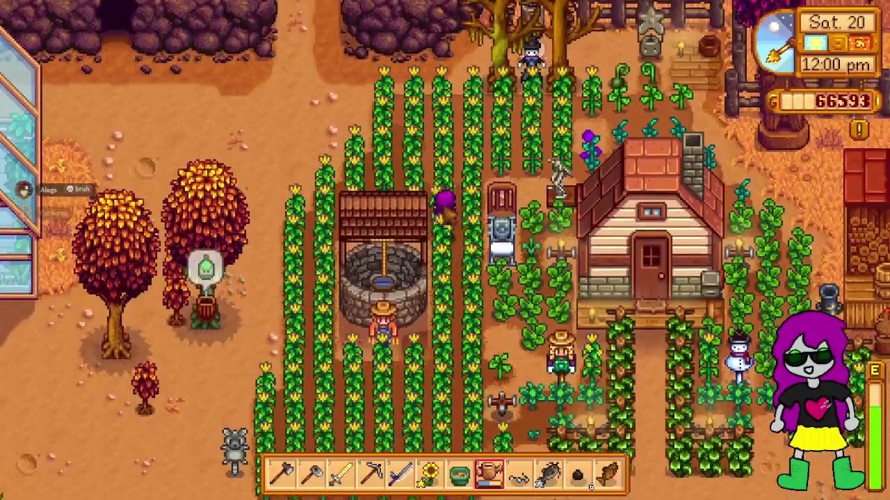 I star some dews on the Eggatron farm!! (what does that even mean..) [VOD]