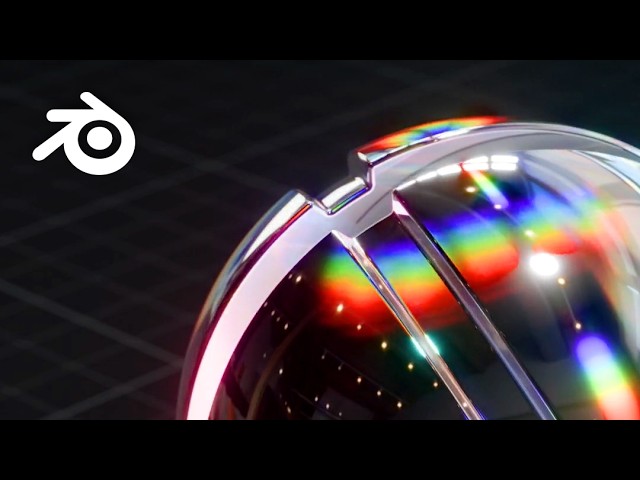 Diffraction Grating Effect in Blender Cycles