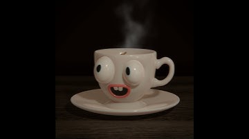Blender 2.9 - Coffee Cup Animation