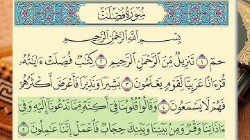 قرآن كريم | سورة فُصِّلَتْ | ج ٢٤| جمعة المهنا |Holy Quran | Surat Fussilat |Part 24| Juma Almuhanna