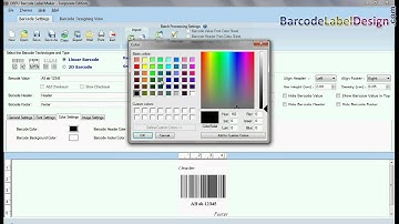 How to generate linear barcode with Code 128 barcode font using DRPU Barcode Software