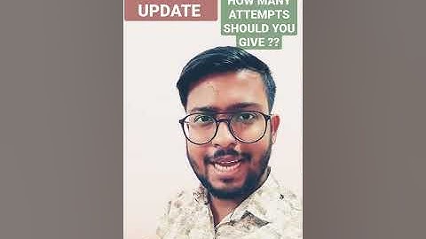 #NATA2022 BIGGEST UPDATE  || How many attempts should you opt for??  || join the Crash Course Now