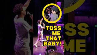 TOSS ME THAT BABY! #shorts