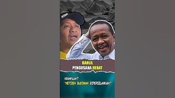 Bahlil Mengaku Dirinya "Pengusaha Hitam"?! #bahlil