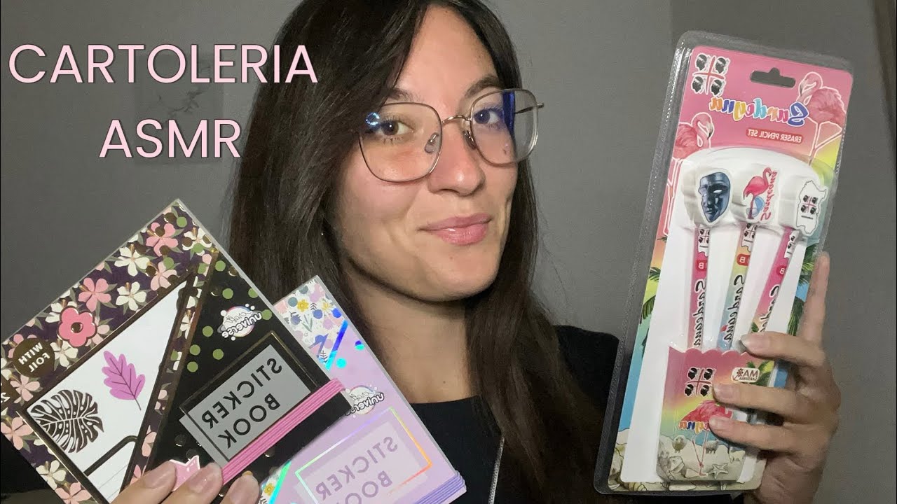 ENTRA NELLA CARTOLERIA RILASSANTE | ASMR ITA