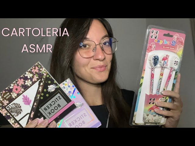 ENTRA NELLA CARTOLERIA RILASSANTE | ASMR ITA
