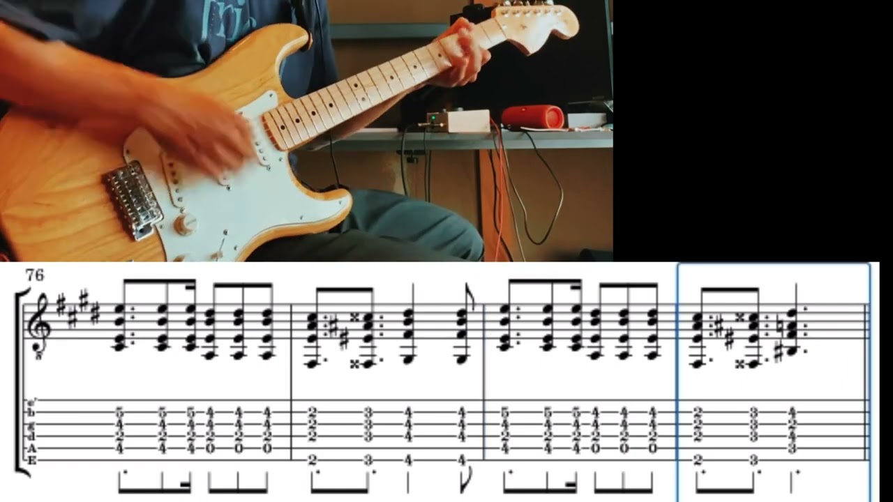 TAB】tricot『アナメイン』 - YouTube