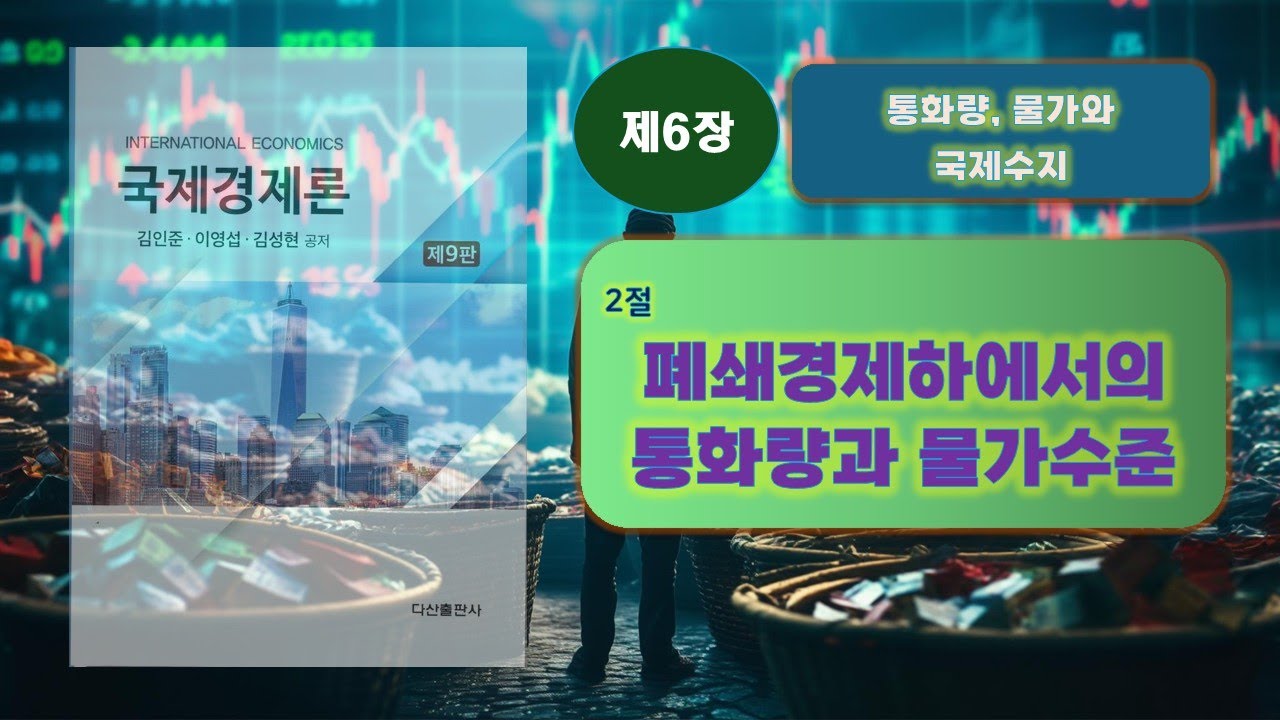 [김이김 국제경제론 (9판) 20] 제6장 통화량, 물가와 국제수지 - 2절 폐쇄경제하에서의 통화량과 물가수준