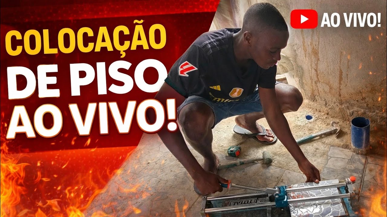 AO VIVO: Como Colocar Piso do Jeito Certo (Passo a Passo) RAMOS CONSTRUÇÕES LDA 🇲🇿 está ao vivo!