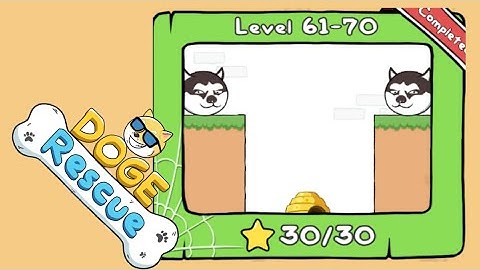 Level 61 to 70 Doge Rescue: Draw to Save