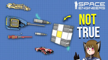 These Ship Armor and Weapon Damage Myths are not True, Space Engineers