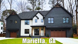 INSIDE THIS BREATHTAKING MODERN 7 BEDROOM | 5.5 BATHROOM | 6,257 SQ FT | MUST SEE HOME IN MARIETTA by Living in Atlanta GA - Ititi Obidah 27,741 views 3 months ago 15 minutes