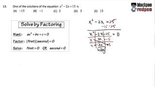Q13, the algebra way!