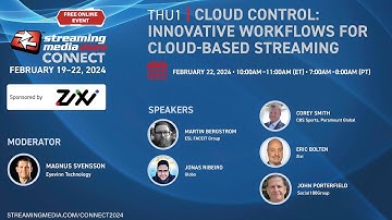 Cloud Control Innovative Workflows for Cloud-Based Streaming
