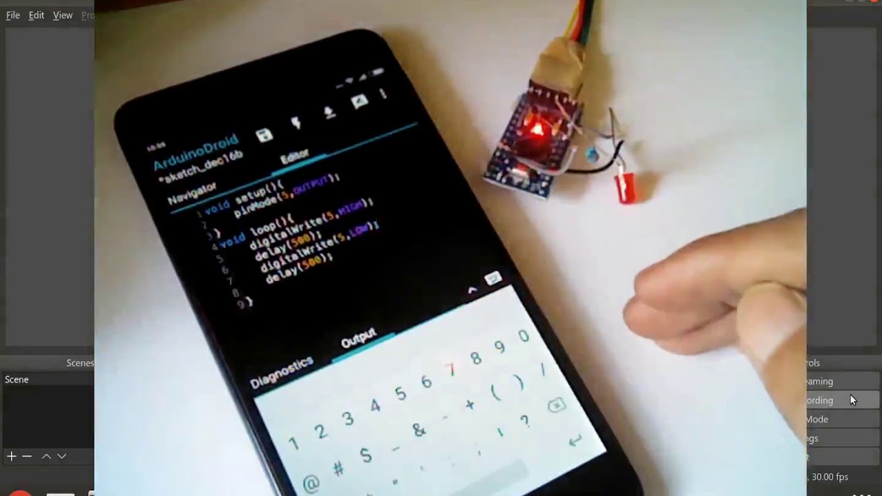 Pemrograman Arduino dengan Android - YouTube