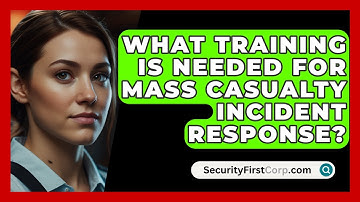 What Training Is Needed For Mass Casualty Incident Response? - SecurityFirstCorp.com