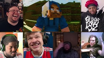 CaseOh Plays Minecraft (Animation) [REACTION MASH-UP]#2316