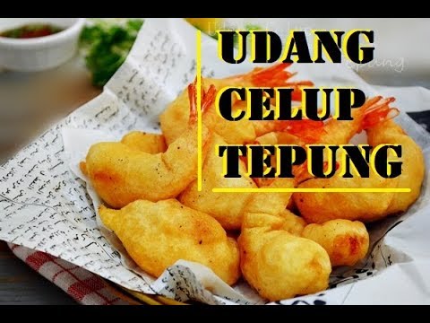 Resepi Udang Celup Tepung - YouTube