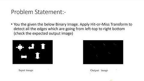 Hit-Or-Miss Transform using Custom Structuring Element | Digital Image Processing | MATLAB