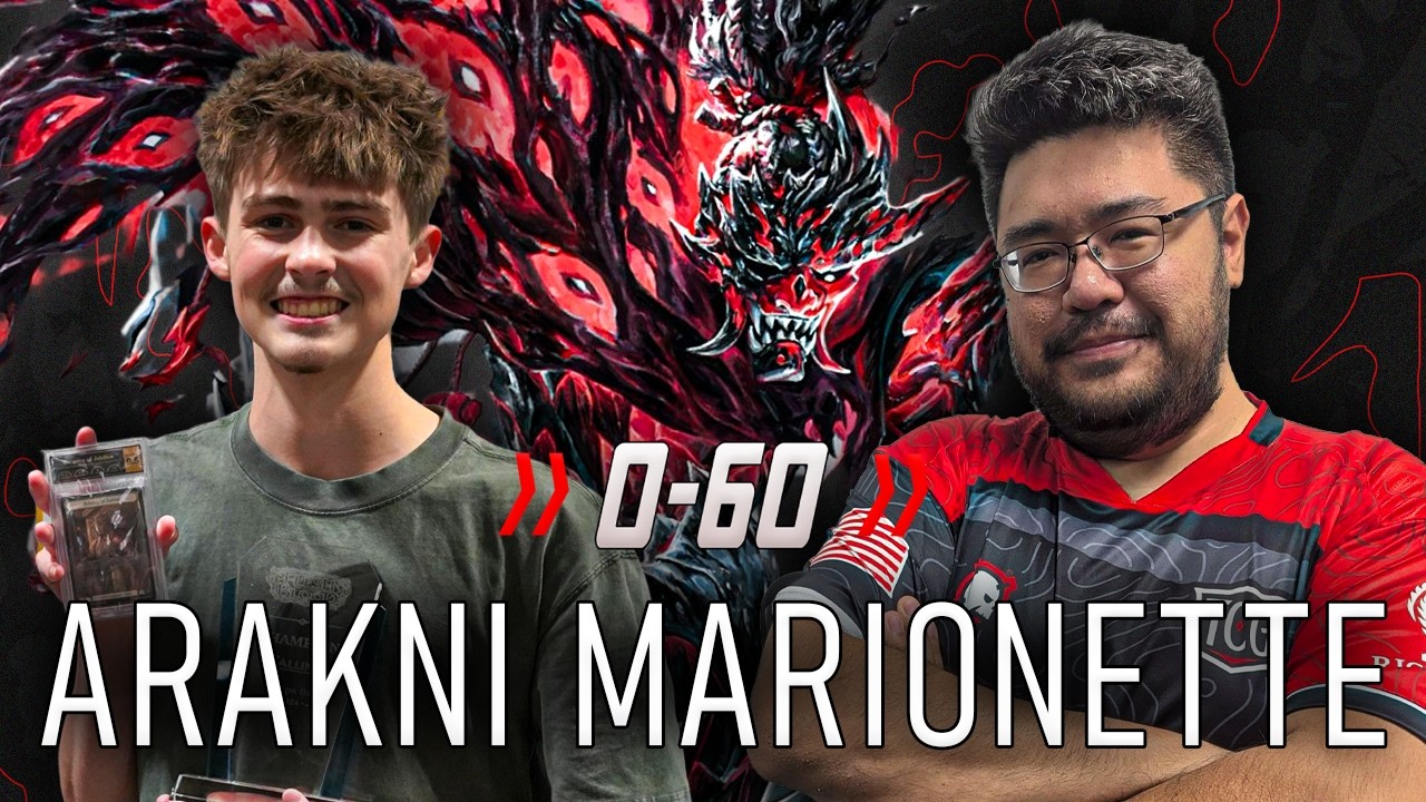 🔴 Zero To Sixty Ep23: ARAKNI MARIONETTE WITH LUCAS OSWALD!