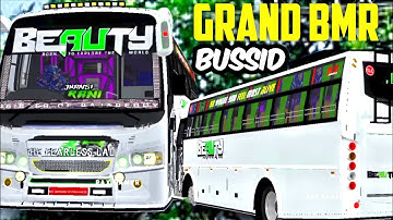 New GRAND BMR BUS MOD For Bus Simulator Indonesia | Free Mod | New Bus Mod For Bussid | #bussidmods​