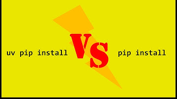 is uv pip install the new pip install?